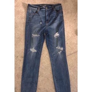 AE ripped skinny jeans